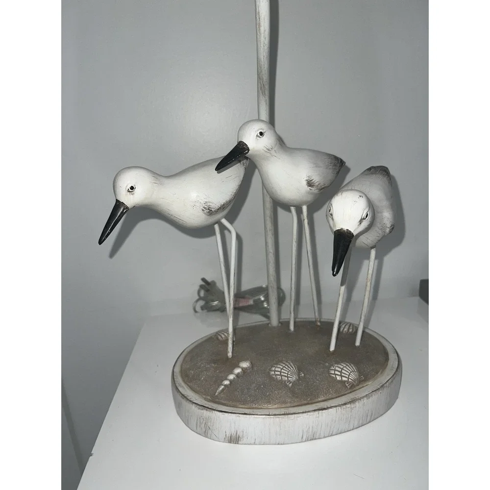 (30)Seahaven Trio Shore Birds Table Lamp 31